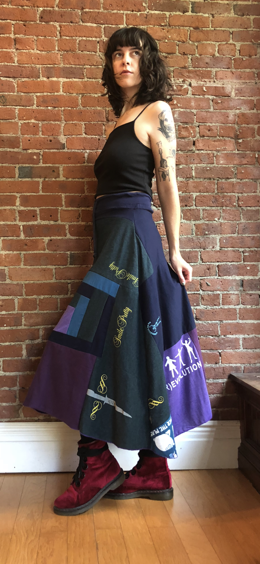 Jewel Toned Skirt S-M